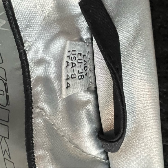 VOLKL Nano Ski Snowboarding Hooded Jacket Coat Womens US 8 Silver Black - Picture 15 of 15